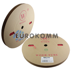 Трубка термозбіжна W-1-H WOER 3.5/1.75 червона 100м