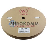 Трубка термоусадочная W-1-H WOER 3.5/1.75 белая 100м