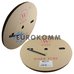 Трубка термозбіжна W-1-H WOER 7.0/3.5 чорна 100м