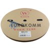 Трубка термозбіжна W-1-H WOER 7.0/3.5 чорна 100м
