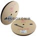 Трубка термозбіжна W-1-H WOER 8.0/4.0 чорна 100м