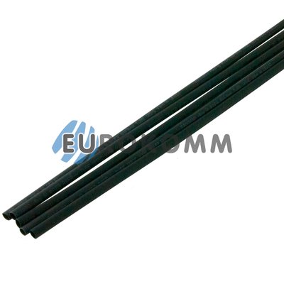Трубка термозбіжна W-1-H WOER 2.5/1.25 чорна