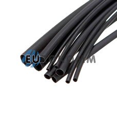Трубка термозбіжна RSFR-135G WOER 9.0/4.5, що пригінчує горіння, чорна