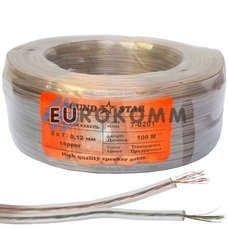 Акустичний кабель 2x0.08мм² CU Sound Star 100м