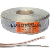 Акустичний кабель 2x0.35мм² CCA Sound Star 100м Акустичний кабель 2x0.35мм² CCA Sound Star 100м