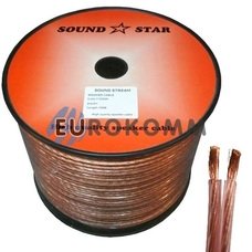 Акустический кабель 2x4.0мм² CCA Sound Star 100м