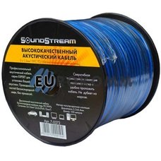 Акустический кабель 2x1.0мм² TinCU Sound Stream полупрозрачный 100м