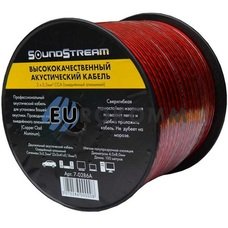 Акустический кабель 2x2.5мм² CCA Sound Stream красно-черный 100м