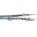 Коаксиальный кабель 3C2V+2х0.51 EUROSAT KBH-2 белый 100м
