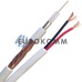 Коаксіальний кабель RG-59+2*0.75 EUROSAT білий 305м