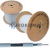 Коаксиальный кабель RG-6 Trilogyc TY6003 белый 305м