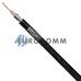 Коаксиальный кабель RG-58C/U EUROSAT Сu/TCu черный 100м