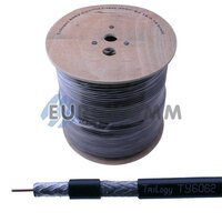 Коаксіальний кабель RG-6 Trilogyc TY6062 CCS н-ний з гелем, чорний 305м Коаксіальний кабель RG-6 Trilogyc TY6062 CCS н-ний з гелем, чорний 305м