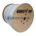 Коаксіальний кабель RG-59+2*0.5 EUROSAT білий 305м