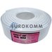 Коаксіальний кабель RG-6 EUROSAT CF603ST білий 100м
