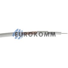 Коаксиальный кабель RG-59 EUROSAT 3C2V-/32CCA CU белый 100м Коаксиальный кабель RG-59 EUROSAT 3C2V-/32CCA CU белый 100м