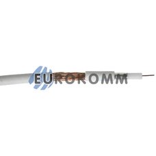 Коаксиальный кабель RG-59 EUROSAT 3C2V-/64CCA CU белый 300м Коаксиальный кабель RG-59 EUROSAT 3C2V-/64CCA CU белый 300м