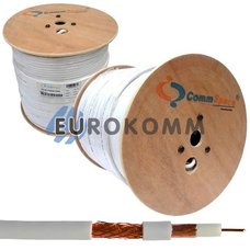 Коаксиальный кабель RG-6 CommSpace SF604SU CU белый 305м