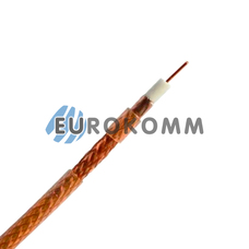 Коаксиальный кабель RG-6 CommSpace CF606ST CCS прозрачный 305м