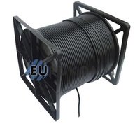 Коаксиальный кабель RG-6 CommSpace F660BVF CCS н-ный с гелем, черный 305м