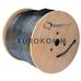 Коаксиальный кабель RG-6 CommSpace F690BVM с тросом, черный 305м