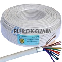 Сигнальний кабель 12х0.22 CCA у екрані 100м