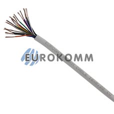 Сигнальный кабель EUROSAT 16x0.22 CU без экрана белый 100м Сигнальный кабель EUROSAT 16x0.22 CU без экрана белый 100м