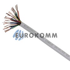 Сигнальный кабель EUROSAT 20x0.22 CU без экрана белый 100м Сигнальный кабель EUROSAT 20x0.22 CU без экрана белый 100м