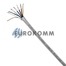 Сигнальный кабель EUROSAT 6x0.22 CU в экране белый 100м Сигнальный кабель EUROSAT 6x0.22 CU в экране белый 100м