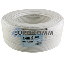 Сигнальный кабель EUROSAT 14x0.22 CU в экране белый 100м Сигнальный кабель EUROSAT 14x0.22 CU в экране белый 100м