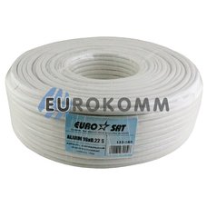Сигнальный кабель EUROSAT 16x0.22 CU в экране белый 100м Сигнальный кабель EUROSAT 16x0.22 CU в экране белый 100м