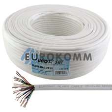 Сигнальный кабель EUROSAT 20x0.22 CCA без экрана белый 100м Сигнальный кабель EUROSAT 20x0.22 CCA без экрана белый 100м