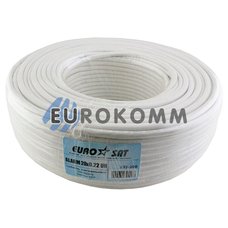 Сигнальный кабель EUROSAT 20x0.22 CCA без экрана белый 100м Сигнальный кабель EUROSAT 20x0.22 CCA без экрана белый 100м
