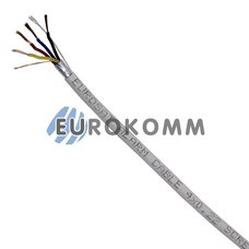 Сигнальный кабель EUROSAT 4х0.22 CCA в экране белый 100м Сигнальный кабель EUROSAT 4х0.22 CCA в экране белый 100м