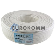 Сигнальный кабель EUROSAT 16х0.22 CCA в экране белый 100м Сигнальный кабель EUROSAT 16х0.22 CCA в экране белый 100м