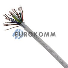 Сигнальный кабель EUROSAT 20х0.22 CCA в экране белый 100м Сигнальный кабель EUROSAT 20х0.22 CCA в экране белый 100м