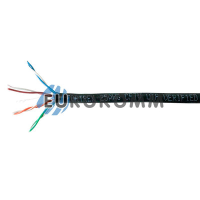 Интернет кабель "Витая Пара" FTP(PE) cat.5e 4x2x0.50 CCA EUROSAT наружный