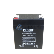 Аккумулятор ProFix VRLA-AGM NP5-12, 12V 5Ah