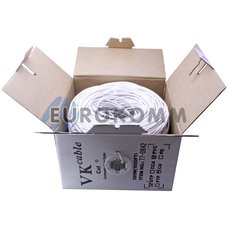 Інтернет кабель "Кручена Пара" UTP cat.6 4х2x0.55 CU VKcable 305м