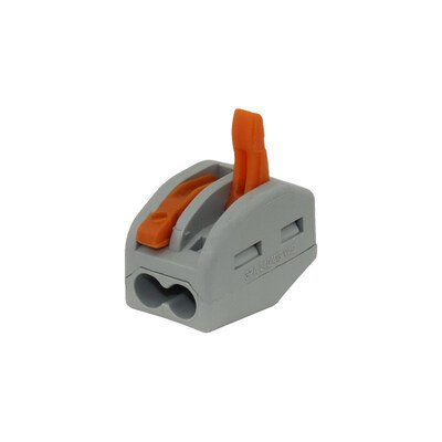 Клемма универсальная многоразовая 2-проводная 0.08-2.5 мм²