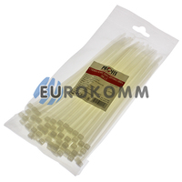 Стяжка нейлонова PROFIX 200х5мм біла (100 шт.)