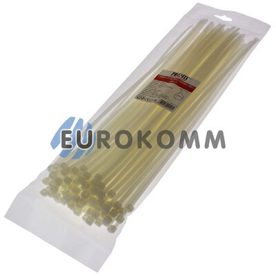 Стяжка нейлонова PROFIX 350х5мм біла (100 шт.)
