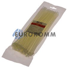 Стяжка нейлоновая PROFIX 250х5мм белая (100 шт.)