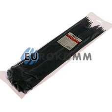 Стяжка нейлоновая PROFIX 370х5мм черная (100 шт.)