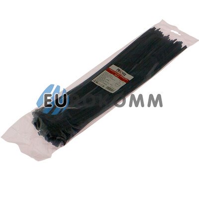 Стяжка нейлонова PROFIX 400х5мм чорна (100 шт.)