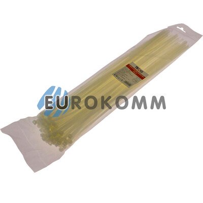 Стяжка нейлонова PROFIX 450х5мм біла (100 шт.)