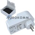 Переходник сетевой Евро + 2USB с подставкой для мобильного телефона