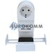 Переходник сетевой Евро + 2USB с подставкой для мобильного телефона