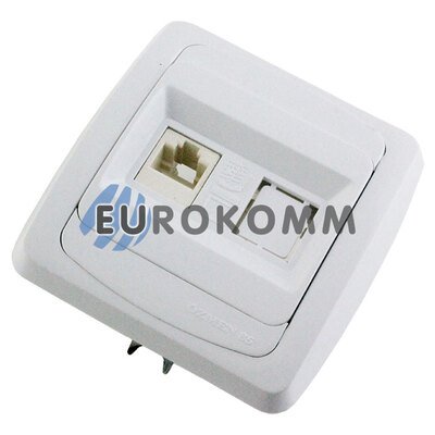Розетка компьютерная RJ45 монтажная