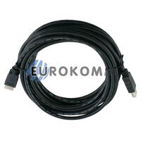 Кабель (шнур) HDMI - HDMI (v1.4, чорний, 5м)